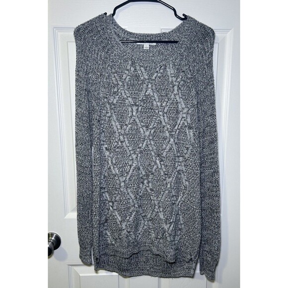 Studio Works Women’s Long Sleeve Pull Over Cable Knit Sweater Size Large - Picture 1 of 5